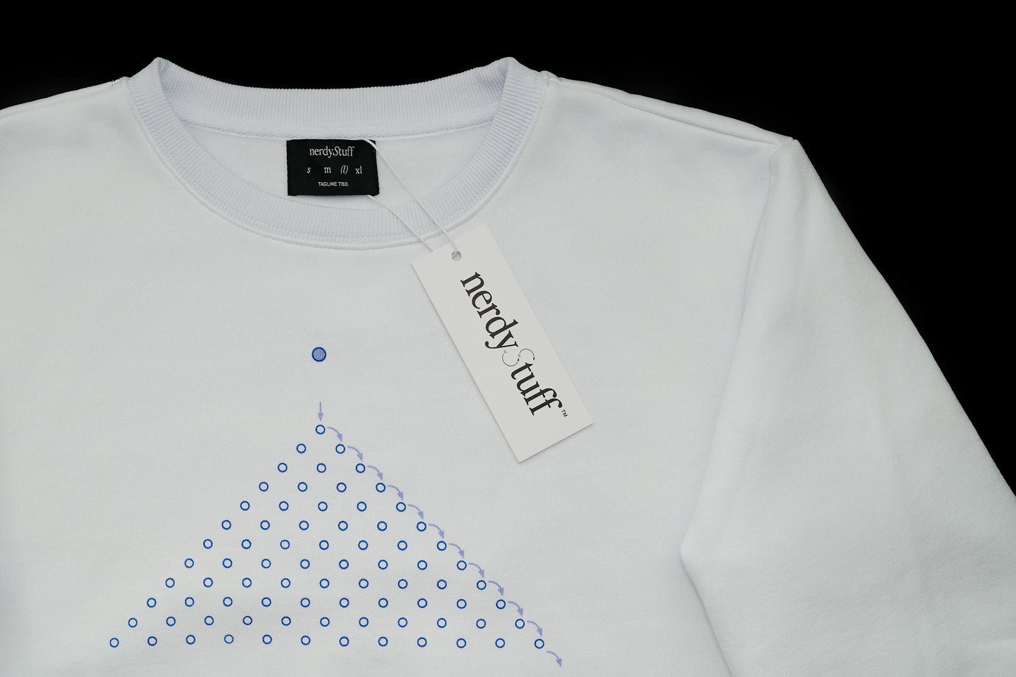 Normal Distribution and the Galton Board Sweatshirt | Geek Gift | Nerd Gift | Math Clothing | STEM Apparel