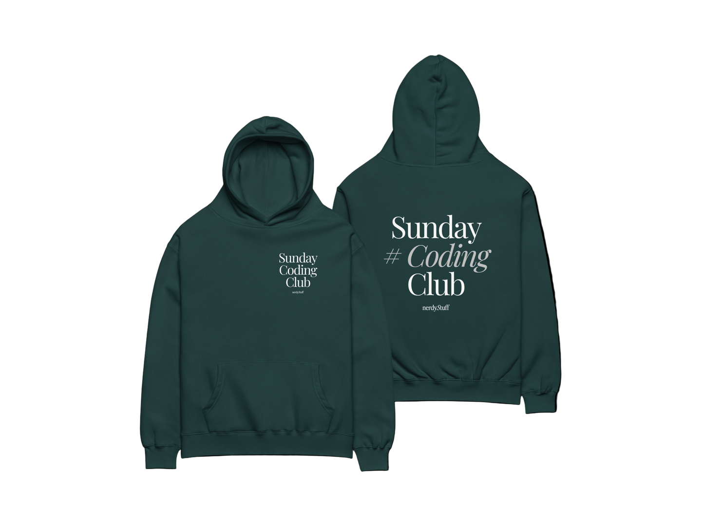Sunday Coding Club Hoodie | Tech Clothing | Programmer Gift | Software Engineer Gift