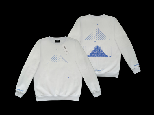 Normal Distribution and the Galton Board Sweatshirt | Geek Gift | Nerd Gift | Math Clothing | STEM Apparel