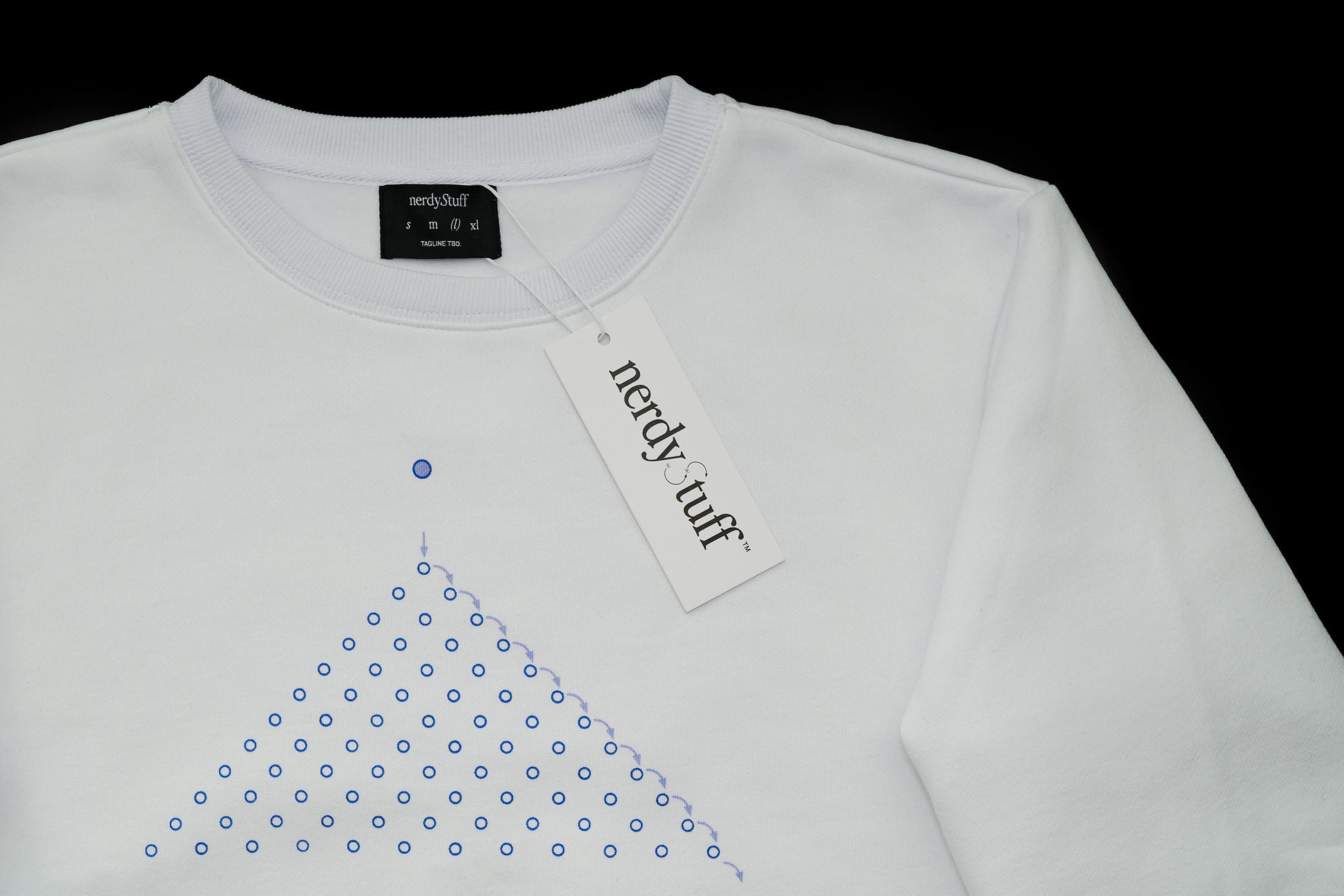 Normal Distribution and the Galton Board Sweatshirt | Geek Gift | Nerd Gift | Math Clothing | STEM Apparel