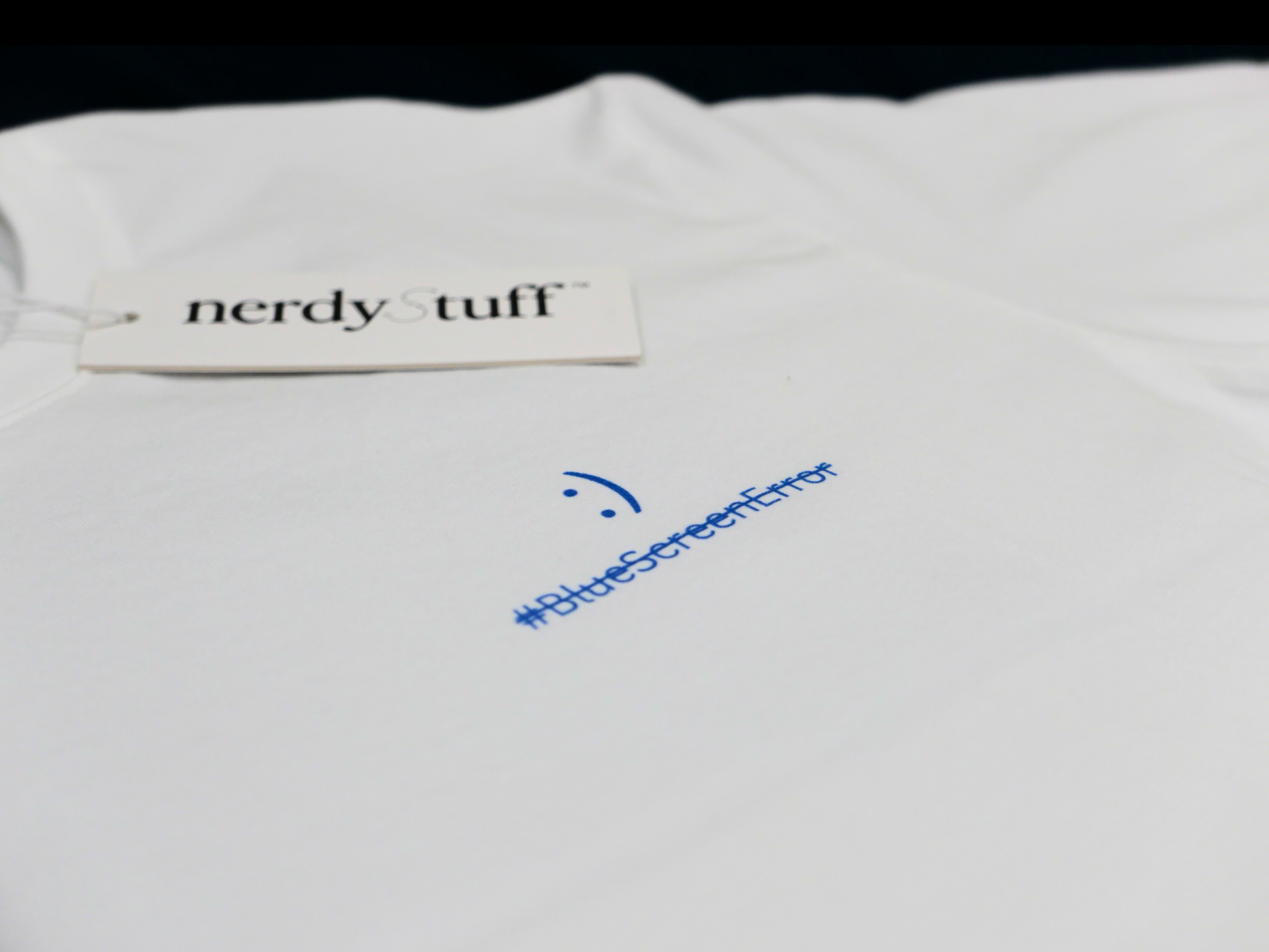 #BlueScreenError T-Shirt | Geeky Gift | Tech Clothing