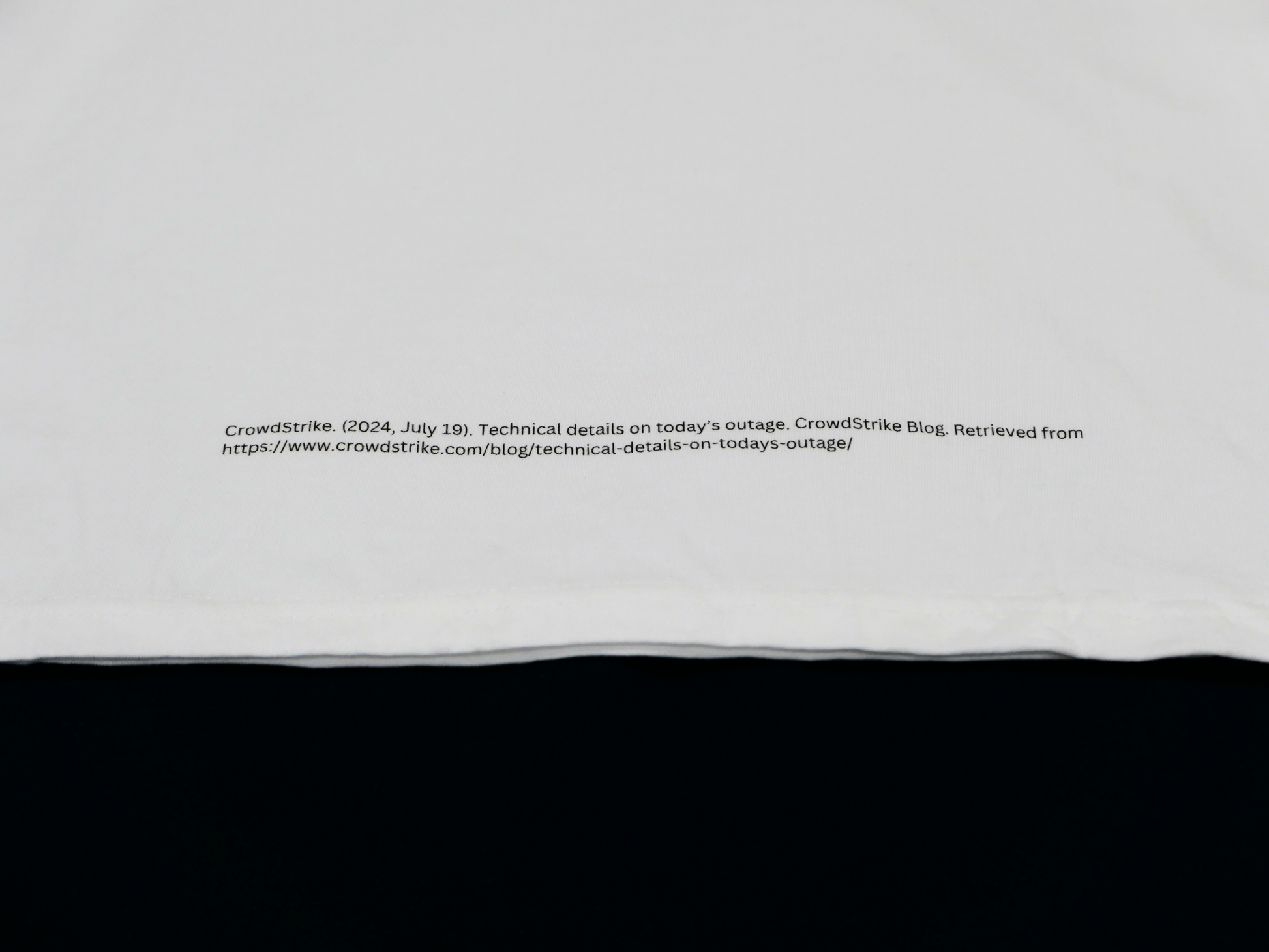 #BlueScreenError T-Shirt | Geeky Gift | Tech Clothing