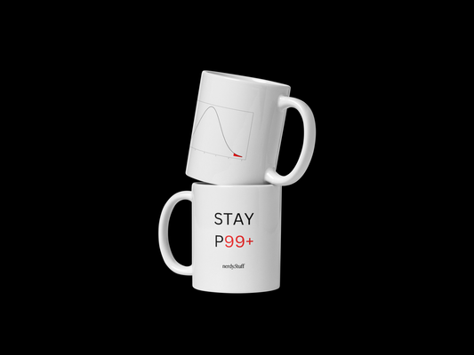 Stay P99+ Mug | STEM Mug | Nerd Gift | Math Gift | Geek Gift
