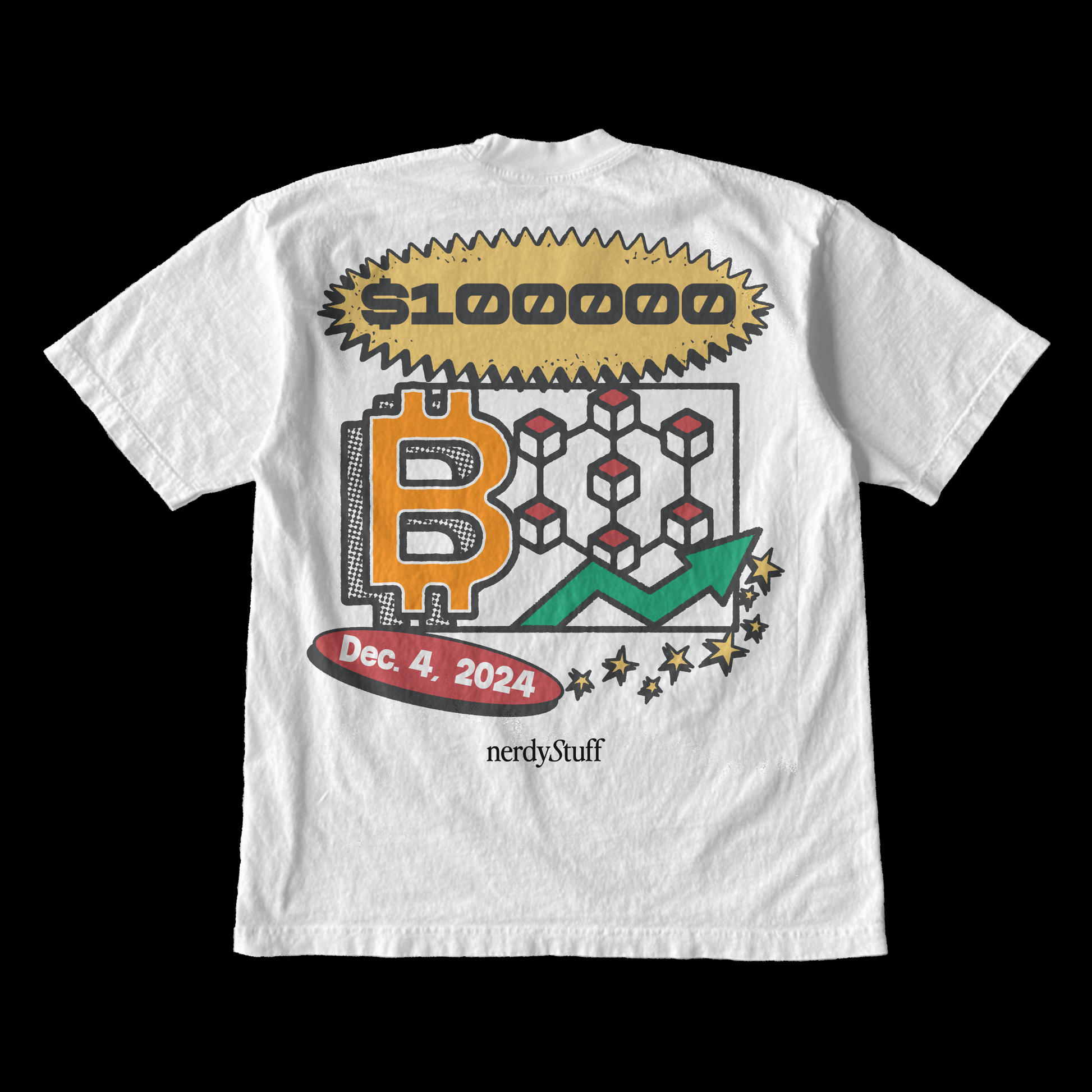 #bitcoin100k T-Shirt | Tech Clothing | History Lover Gift | Crypto Tee | Bitcoin Tee