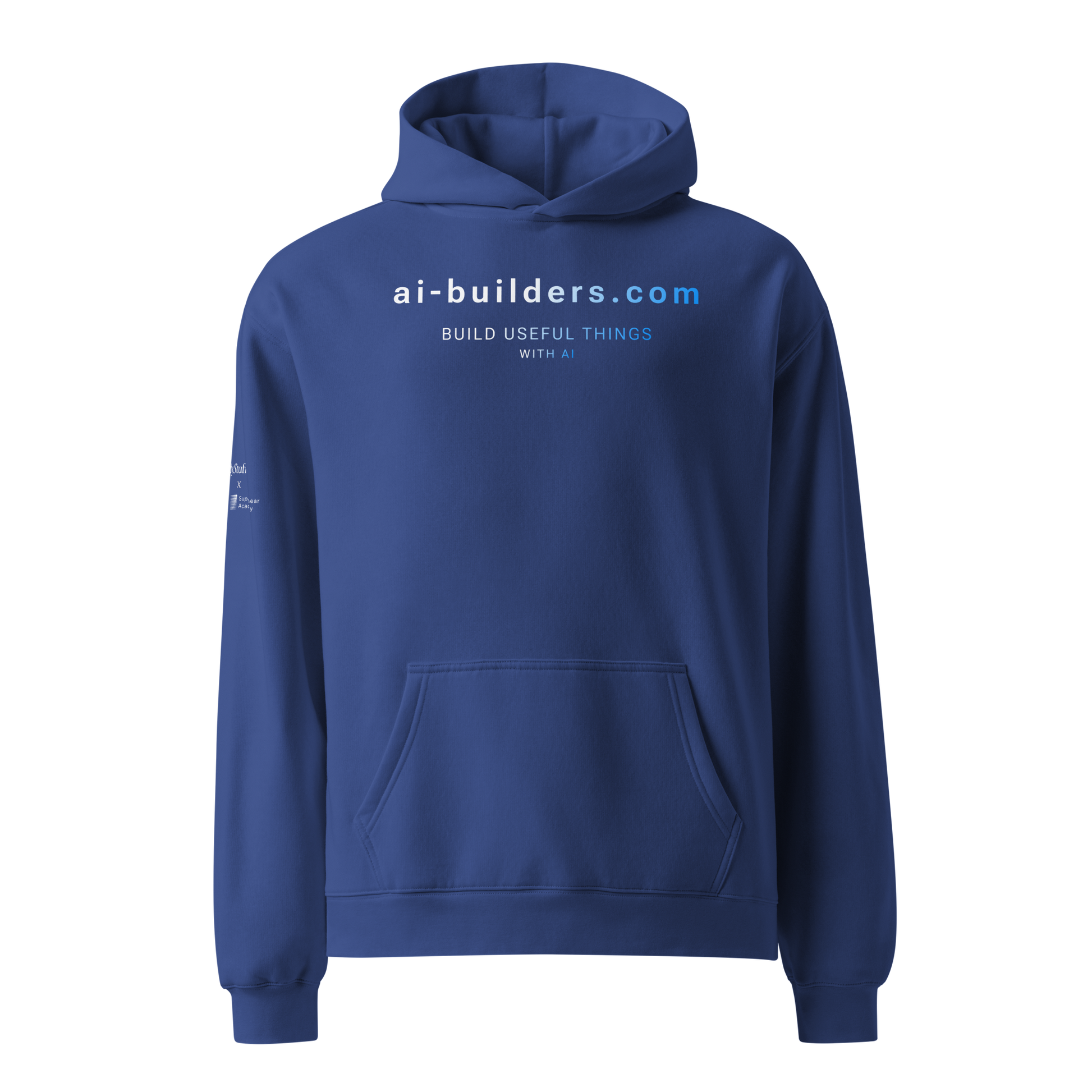 ai-builders.com Hoodie | Tech Clothing | Programmer Gift | Software Engineer Gift