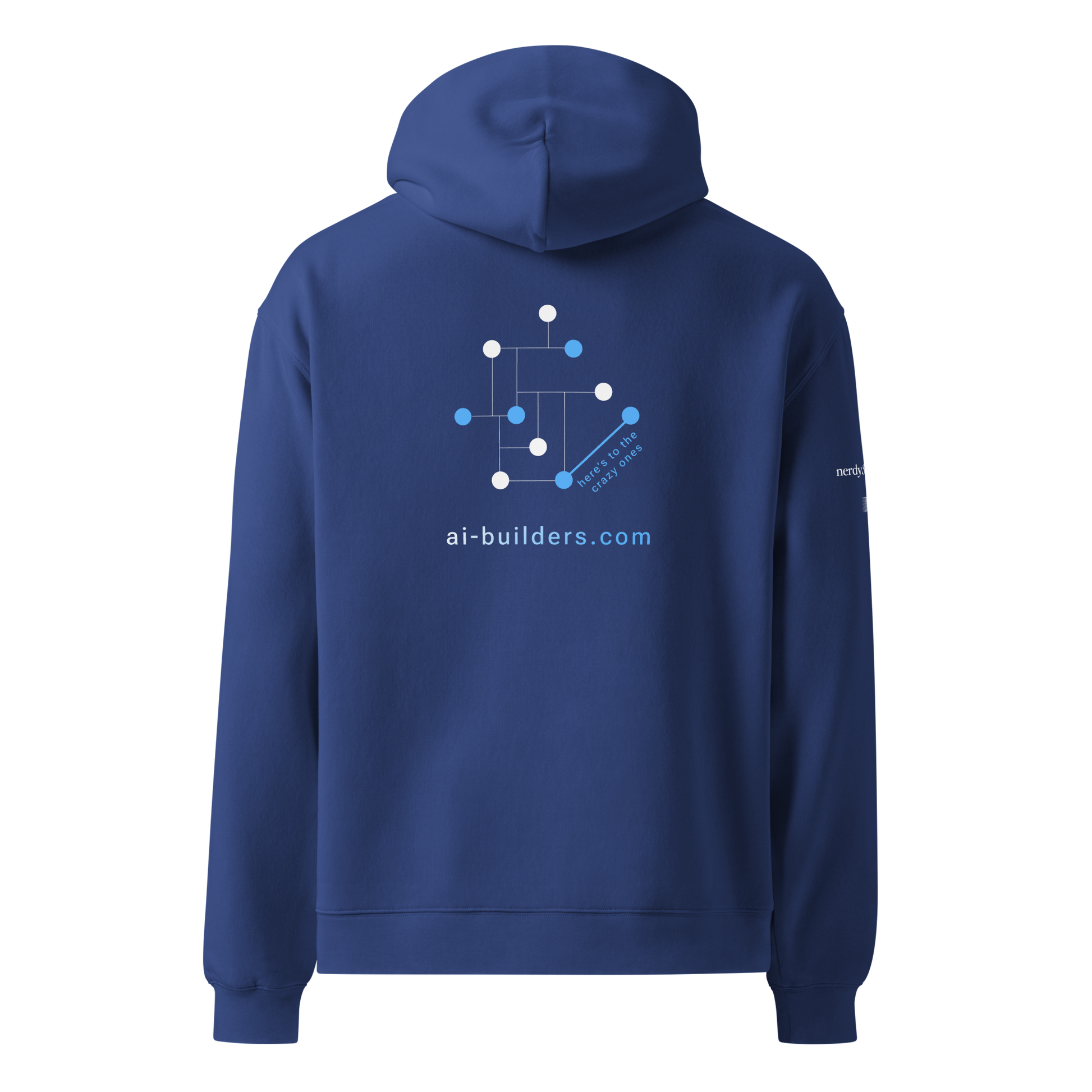 ai-builders.com Hoodie | Tech Clothing | Programmer Gift | Software Engineer Gift