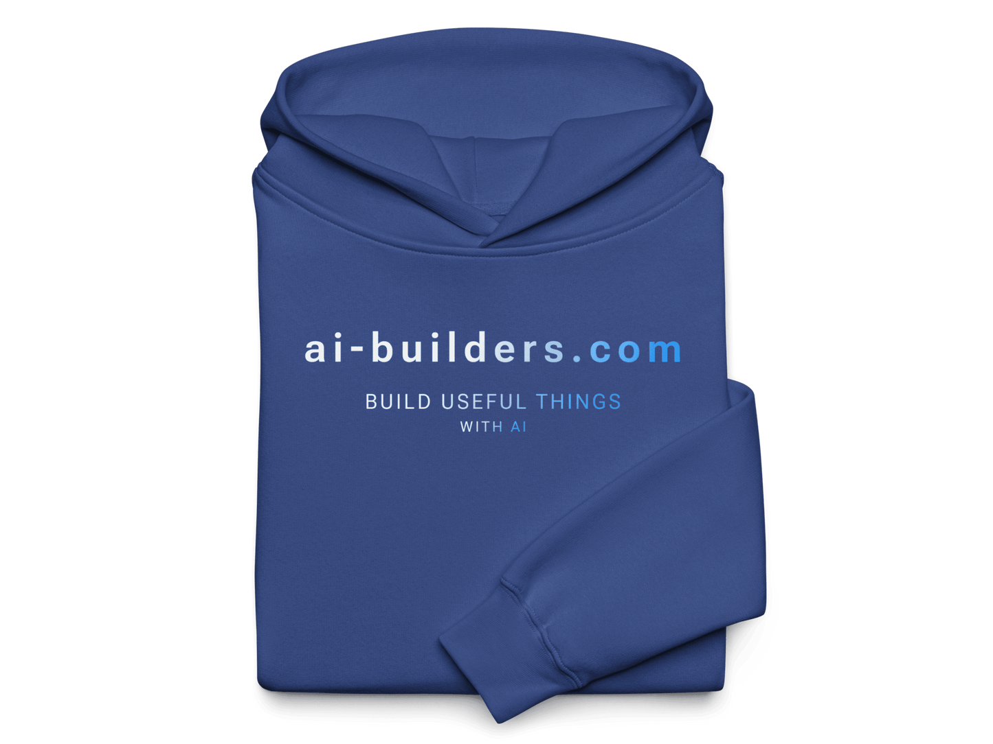 ai-builders.com Hoodie | Tech Clothing | Programmer Gift | Software Engineer Gift