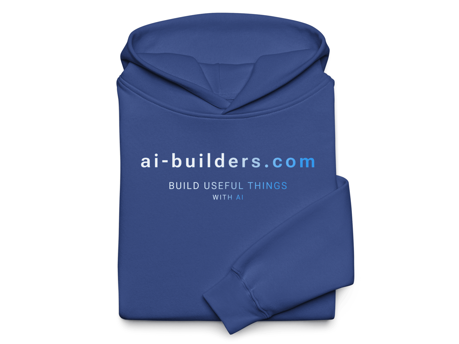 ai-builders.com Hoodie | Tech Clothing | Programmer Gift | Software Engineer Gift