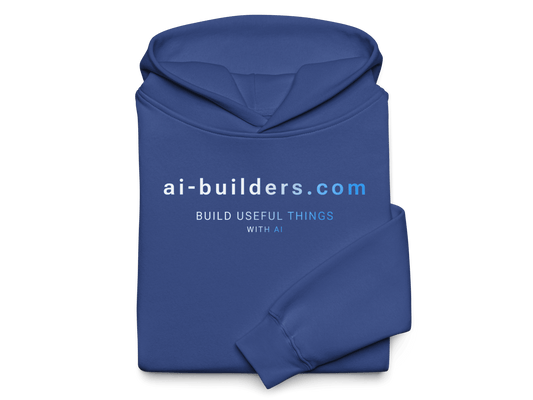 ai-builders.com Hoodie | Tech Clothing | Programmer Gift | Software Engineer Gift
